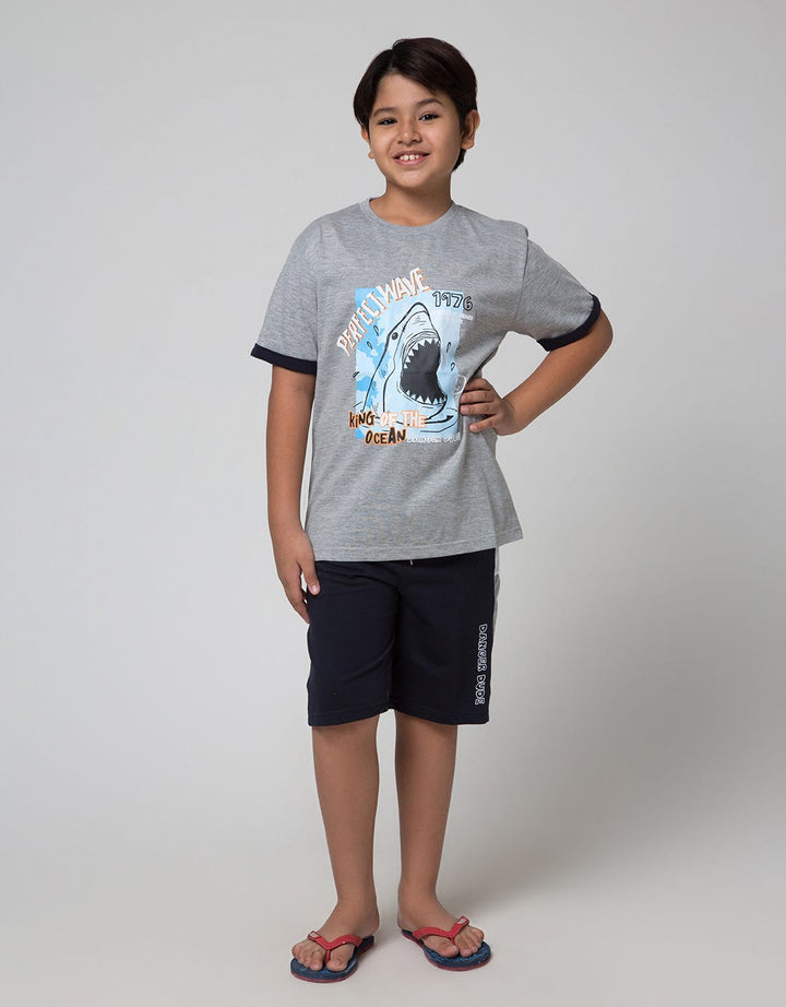 Aero Set T-Shirt Short Terry Shark
