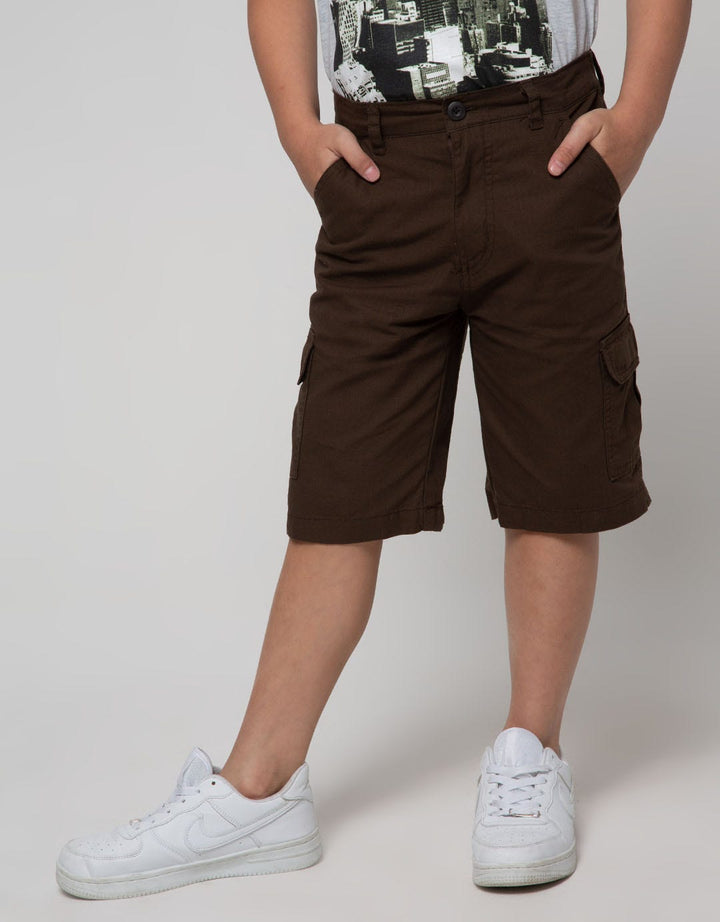 Nevada Short Pants Woven Rib Cargo