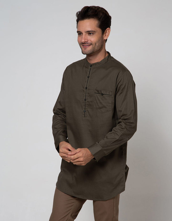Details Long Sleeve Koko Gamis Twill Polos