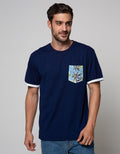 Details Short Sleeve T-Shirt Pocket Tee