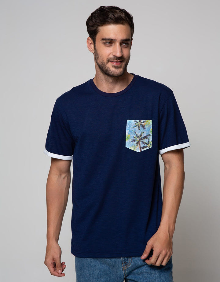 Details Short Sleeve T-Shirt Pocket Tee
