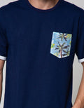 Details Short Sleeve T-Shirt Pocket Tee