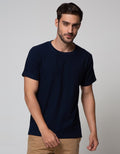 Details Long Sleeve T-Shirt Solid Texture Cotton