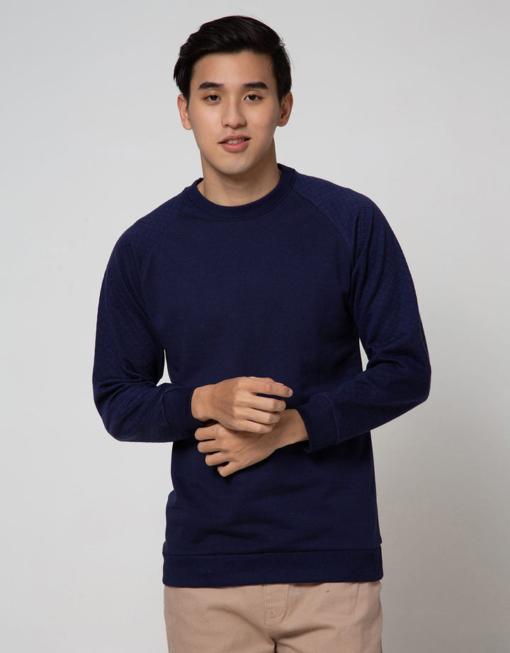 Details Sweatshirt Jumper With Bubbling Tex On