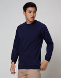 Details Sweatshirt Jumper With Bubbling Tex On