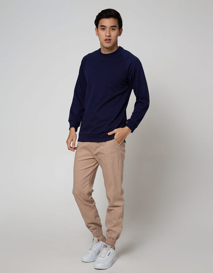 Details Sweatshirt Jumper With Bubbling Tex On