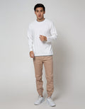 Details Sweatshirt Jumper Texture Double Layer