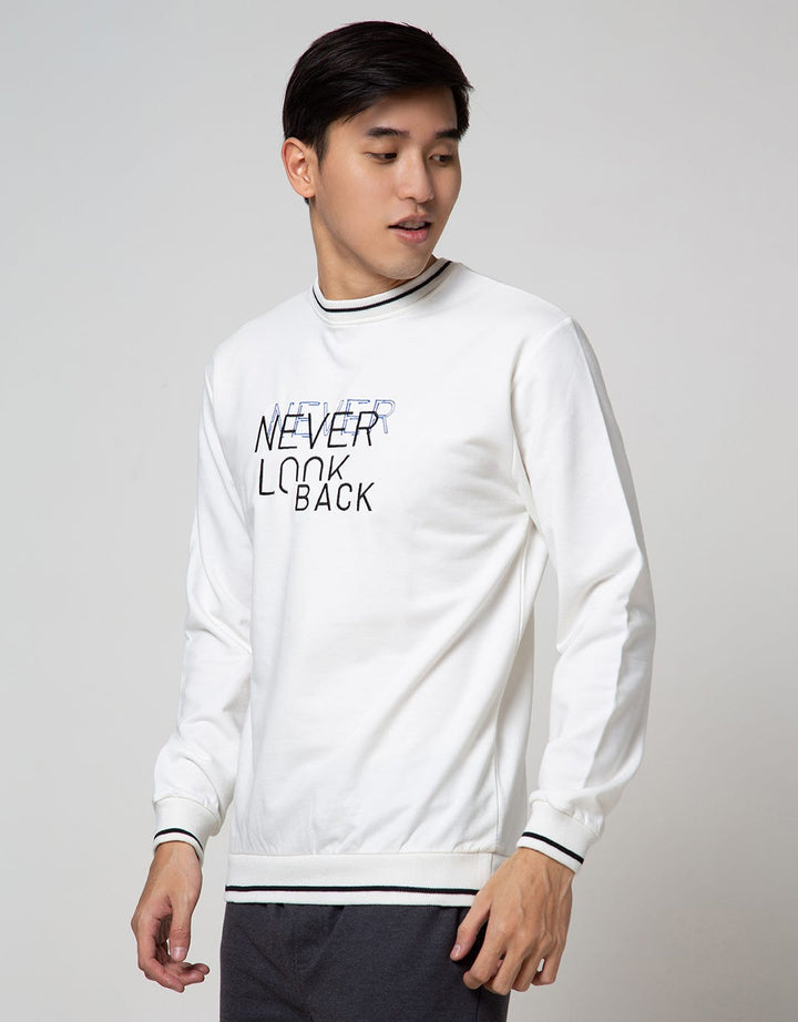 Details Sweatshirt Jumper Embroidery And List On Rib
