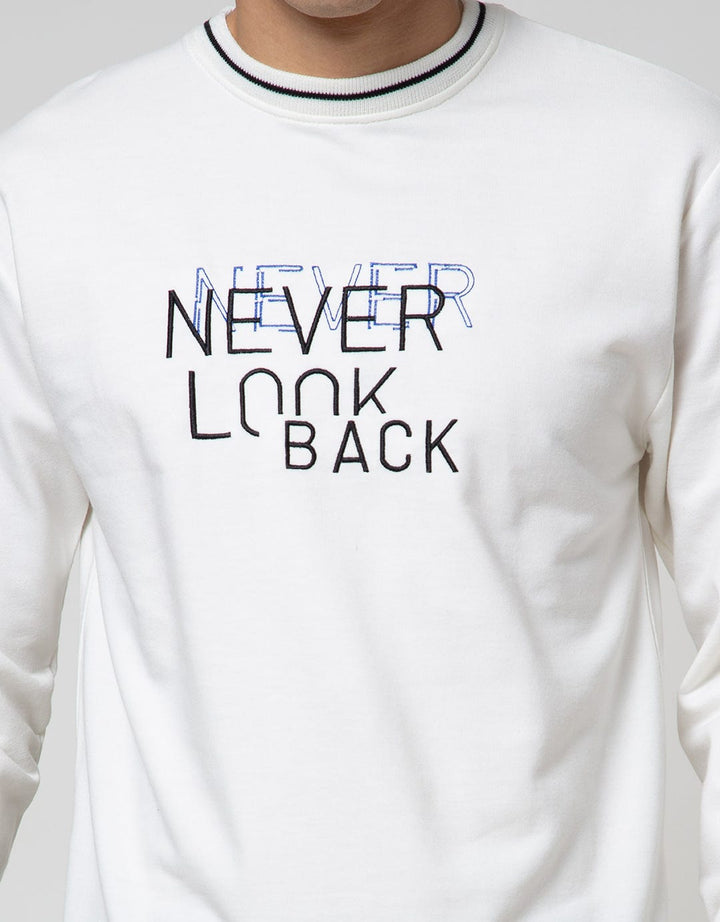 Details Sweatshirt Jumper Embroidery And List On Rib