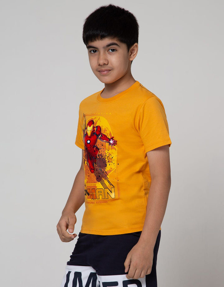 Marvel Ironman Fly Short Sleeve T-Shirt