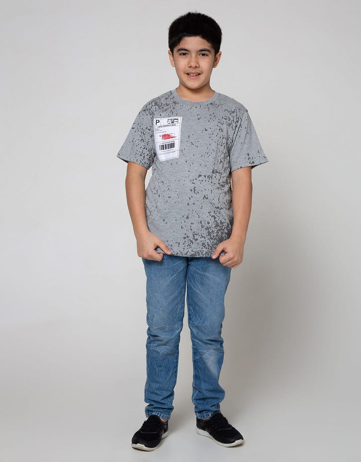 Nevada Short Sleeve T-Shirt Print Barcode