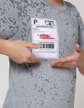Nevada Short Sleeve T-Shirt Print Barcode