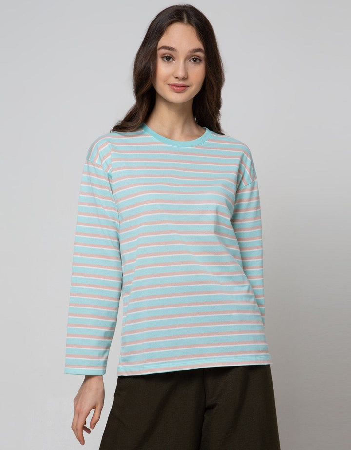 Connexion Long Sleeve T-Shirt Stripes Babyterry