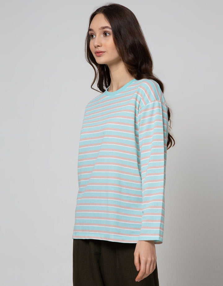 Connexion Long Sleeve T-Shirt Stripes Babyterry