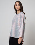 Connexion Long Sleeve T-Shirt Stripes Babyterry