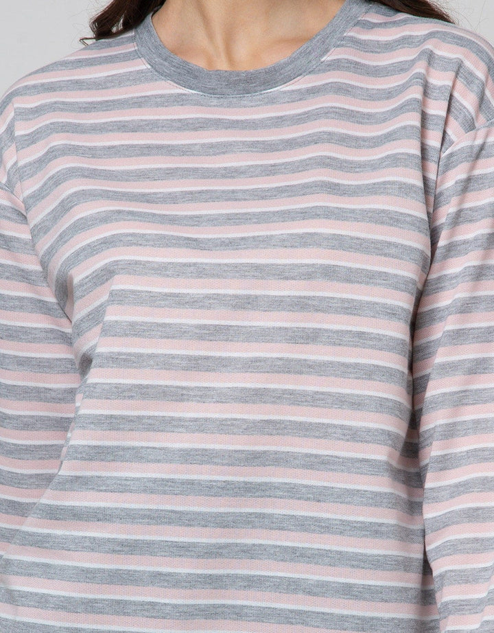 Connexion Long Sleeve T-Shirt Stripes Babyterry