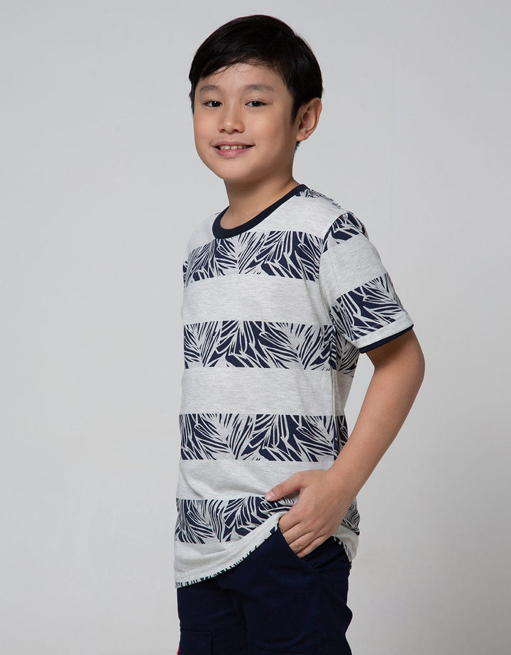 Nevada Short Sleeve T-Shirt Tropical Stripe