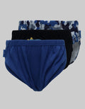 Kidz Too Brief Pack 3 Underwear Boys Dino Camo