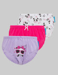 Kidz Too Brief Pack 3 Underwear Girl Little Panda