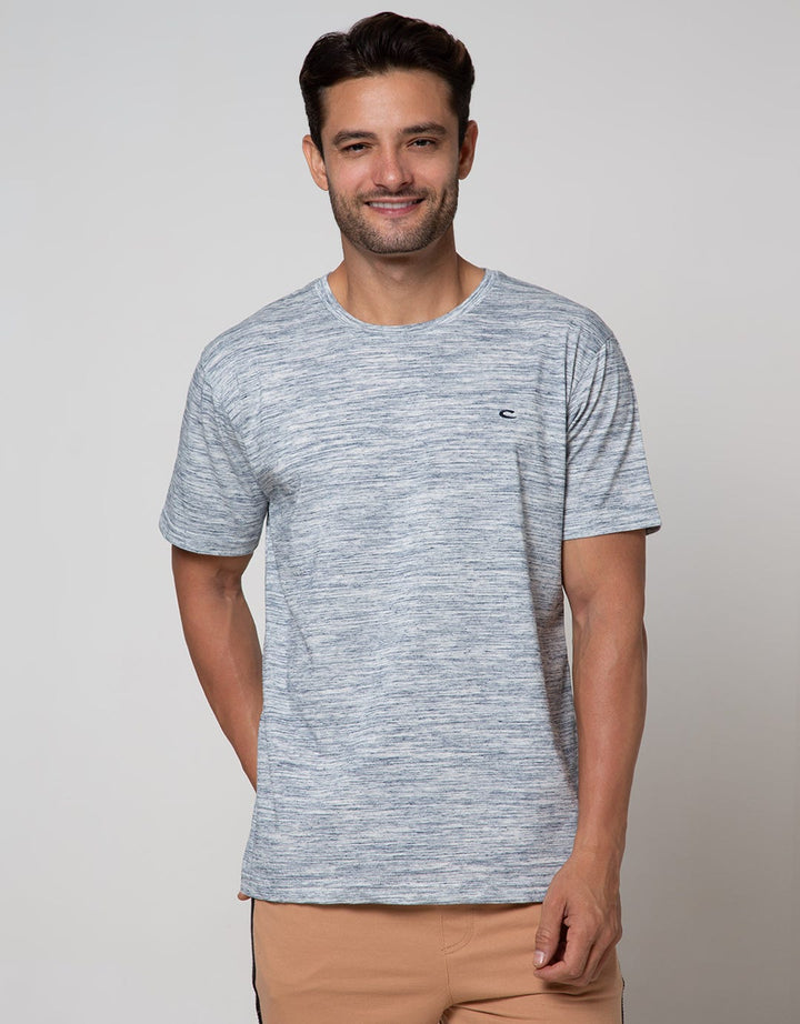 Cole Short Sleeve T-Shirt Tex Melange Slub