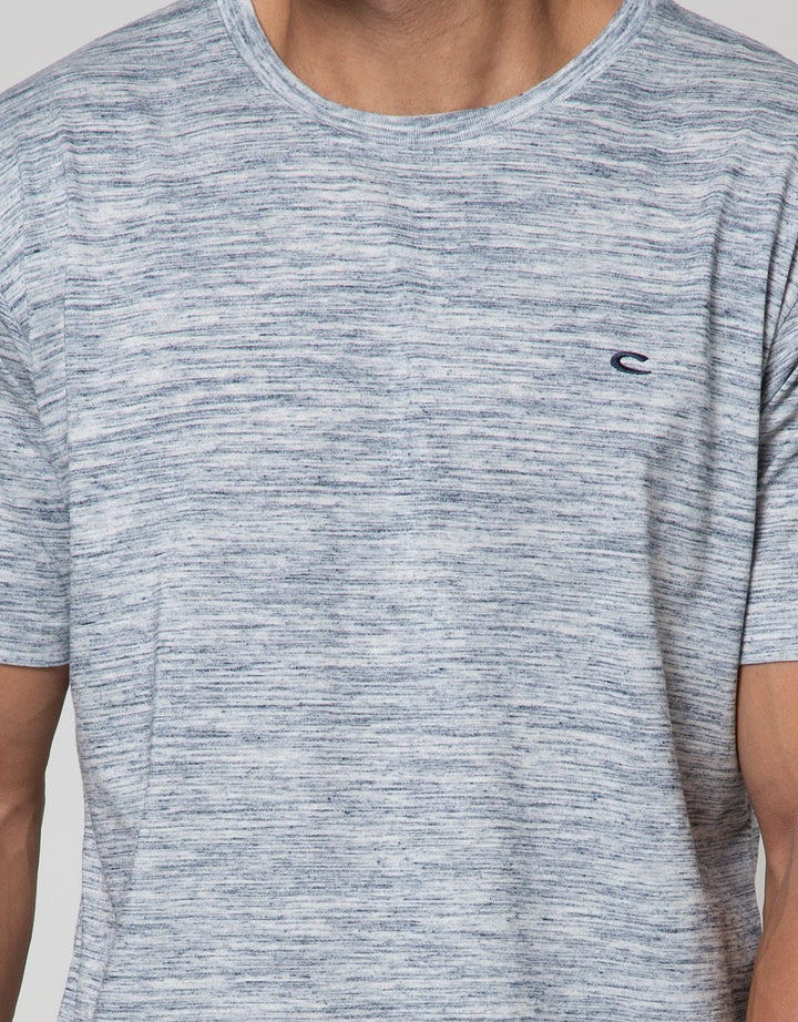 Cole Short Sleeve T-Shirt Tex Melange Slub