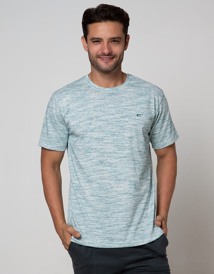 Cole Short Sleeve T-Shirt Tex Melange Slub