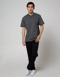 Cole Short Sleeve T-Shirt Henley Stripe