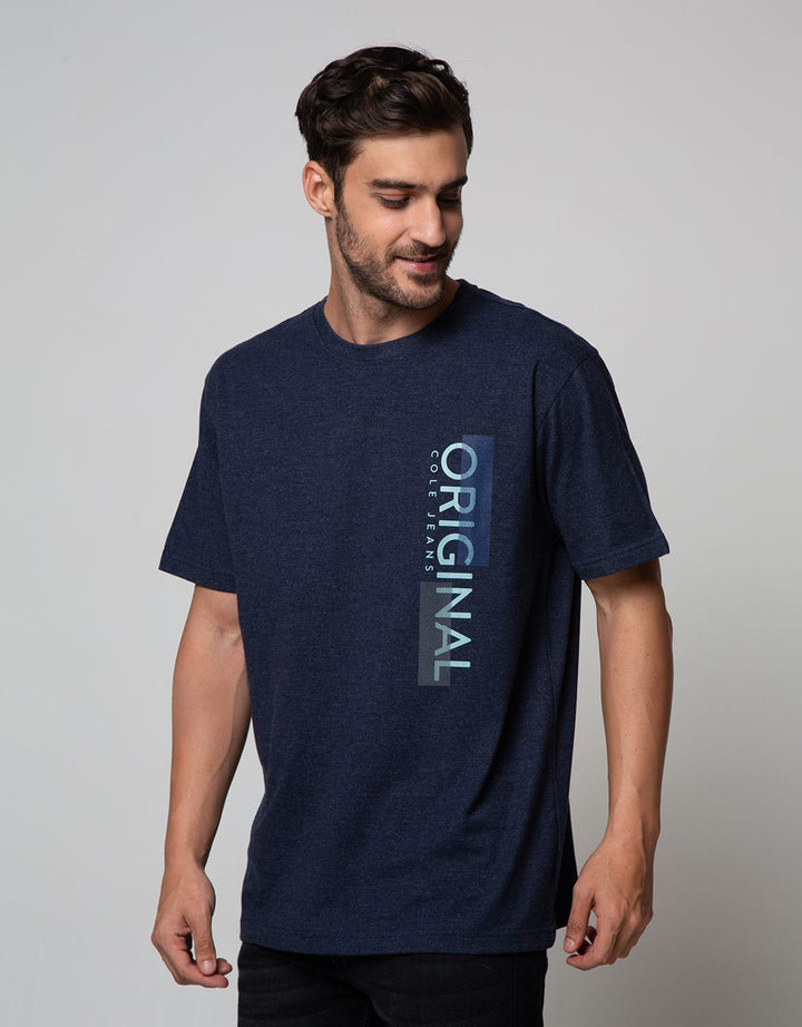 Cole Short Sleeve T-Shirt Print Vertical Original