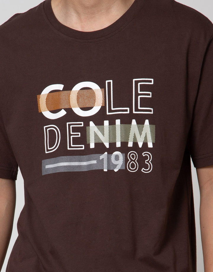 Cole Short Sleeve T-Shirt Print Cole Denim