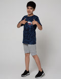 Nevada Rotary Print Tie Dyed No More Short Sleeve T-Shirt