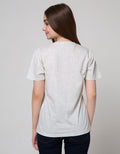 Details Short Sleeve T-Shirt Flower Blue Outline And Box