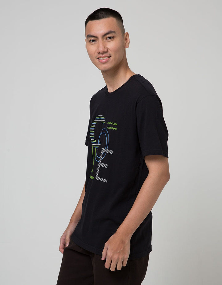 Cole Short Sleeve T-Shirt Print Cole Typo Color