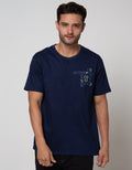 Cole Short Sleeve T-Shirt Print Authentic Scrabbel Pocket