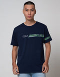 Cole Short Sleeve T-Shirt Print Stripe Chest & Sleeve