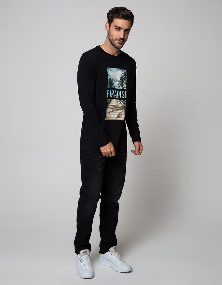 Nevada Long Sleeve T-Shirt Print Paradise