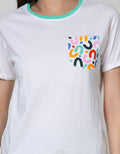 Connexion Short Sleeve T-Shirt Pocket Abstract