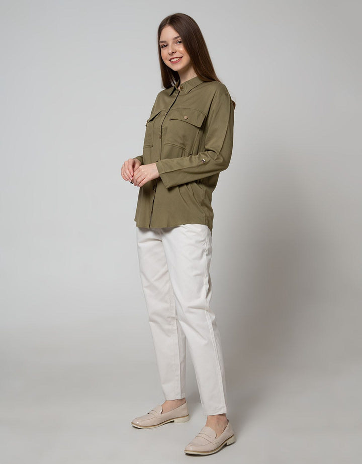 Connexion Long Shirt Full Button