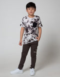 Nevada Short Sleeve T-Shirt Rotary Tye Dyed W Pocket