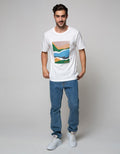 Nevada Short Sleeve T-Shirt Print Abstrak