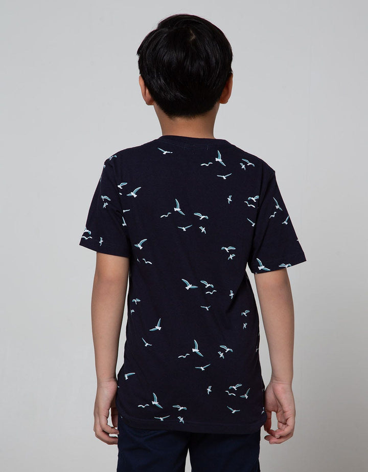 Nevada Short Sleeve Flying Birds T-Shirt