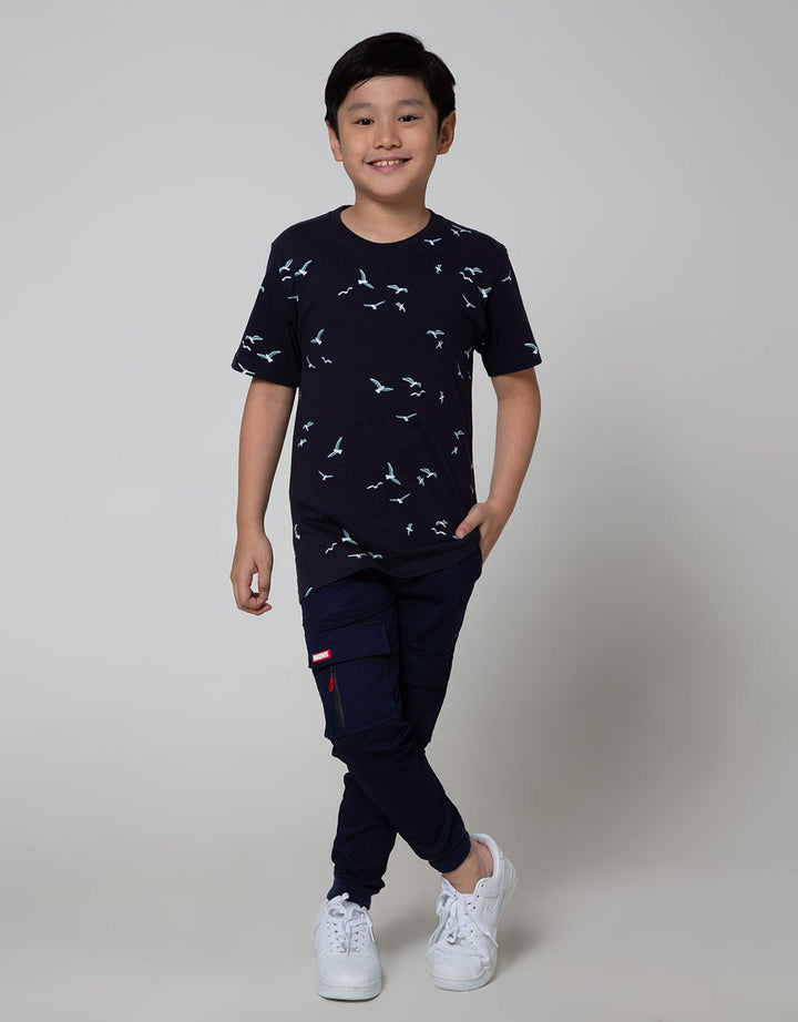 Nevada Short Sleeve Flying Birds T-Shirt