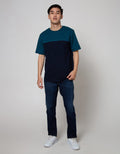 Cole Short Sleeve T-Shirt Stripe Chest