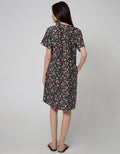 St. Yves Short Sleeve Midi Dress Cute Mone