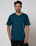 Cole Short Sleeve T-Shirt Print Brave Vertical Bottom