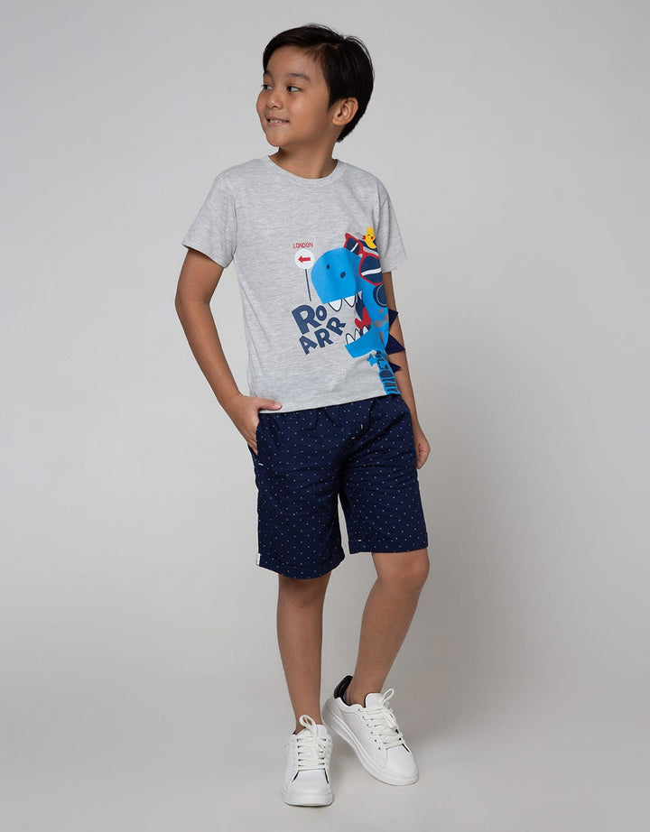 Little M Short Sleeve T-Shirt Dino Cucuk Gigi Laken