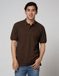 Cole Short Sleeve Polo Shirt Solid Siro