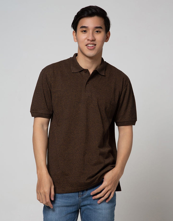 Cole Short Sleeve Polo Shirt Solid Siro