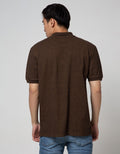 Cole Short Sleeve Polo Shirt Solid Siro