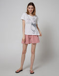 Disney Pooh Short Sleeve Pyjama Shorts