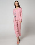 Disney Pooh Stripe Long Sleeve Pajama Pants